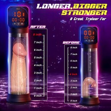 Male Penis Vacuum Pump Enhancement Penis Sucking Growth Enlarge penis Lubricants