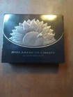2025 American liberty sunflower proof silver medal in OGP and COA