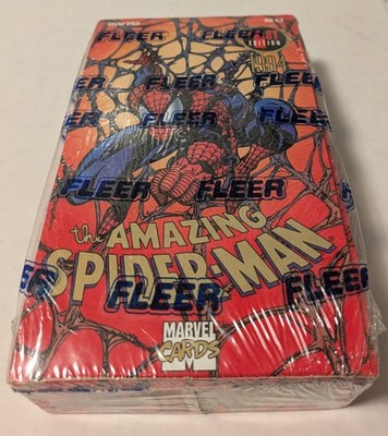 NEW FACTORY SEALED 1994 Fleer Amazing Spider Man 1st Edition Marvel Box 36 Packs