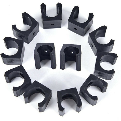 Soporte para tacos montado en la pared con 12 clips para tacos de billar y cañas de pescar - Imagen 20 de 23