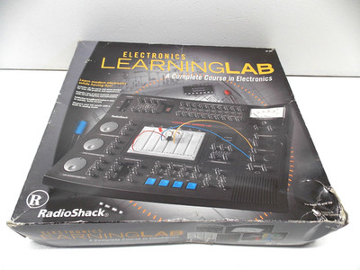 VINTAGE RADIO SHACK ELECTRONICS LEARNING LAB W/ 1 WORKBOOK 28-280 *