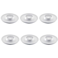 Westmark 6 Eierbecher, Rund, Stapelbar, 10 Cm, Hochwertiger Kunststoff, Punto