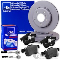 ATE Bremsscheiben + BelÄGe Vorne Passend FüR E-KLASSE W124 S124 C124 + 190 W201