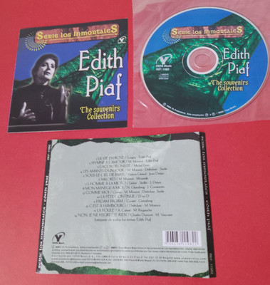 Import CD - Edith Piaf - The Souvenirs Collection 2003 - South America Edition