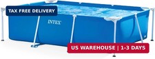 INTEX Rectangular Frame 9 ft 10 in x 6 ft 6.7...