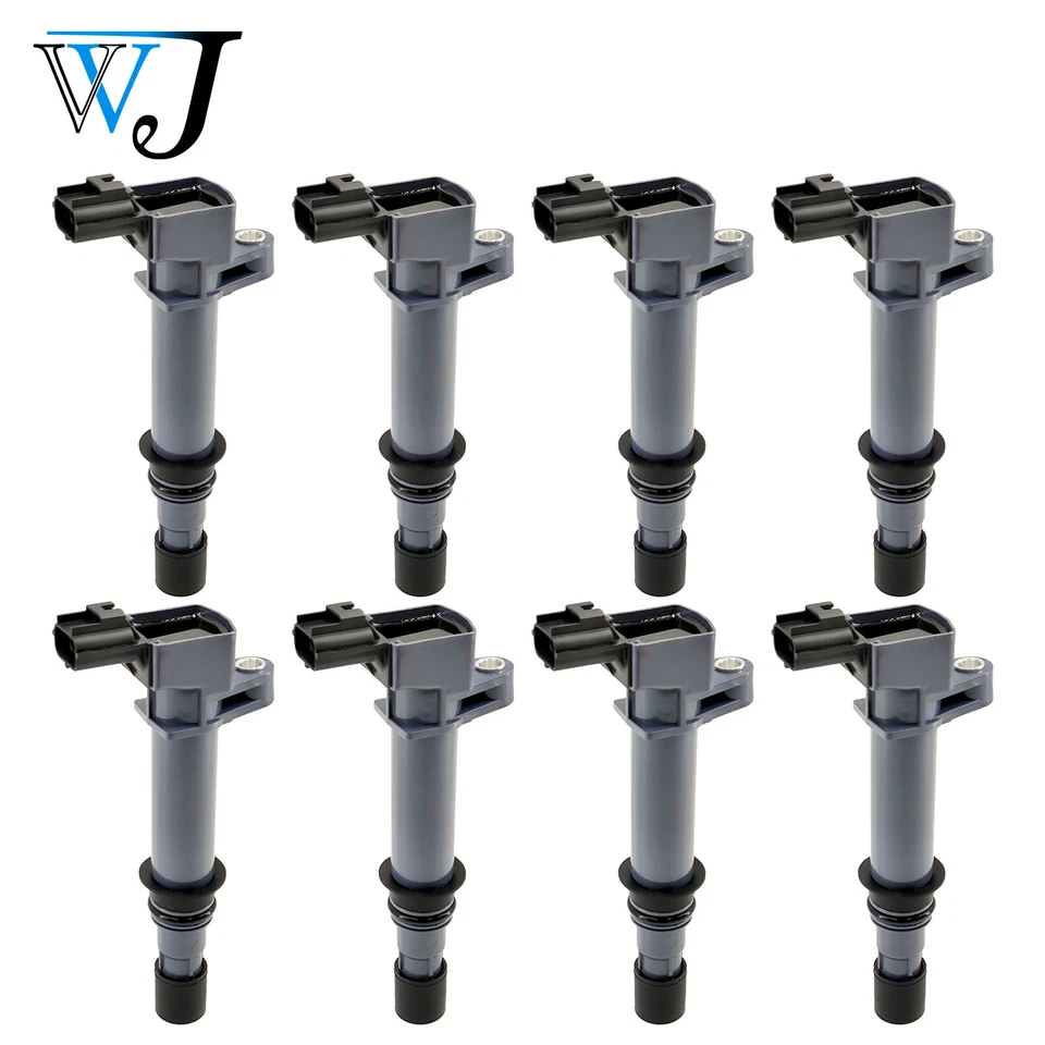 8X Ignition Coil+Iridium Spark Plug Kit For 2004-2007 Dodge Dakota 4.7L V8 - Image 2 of 4