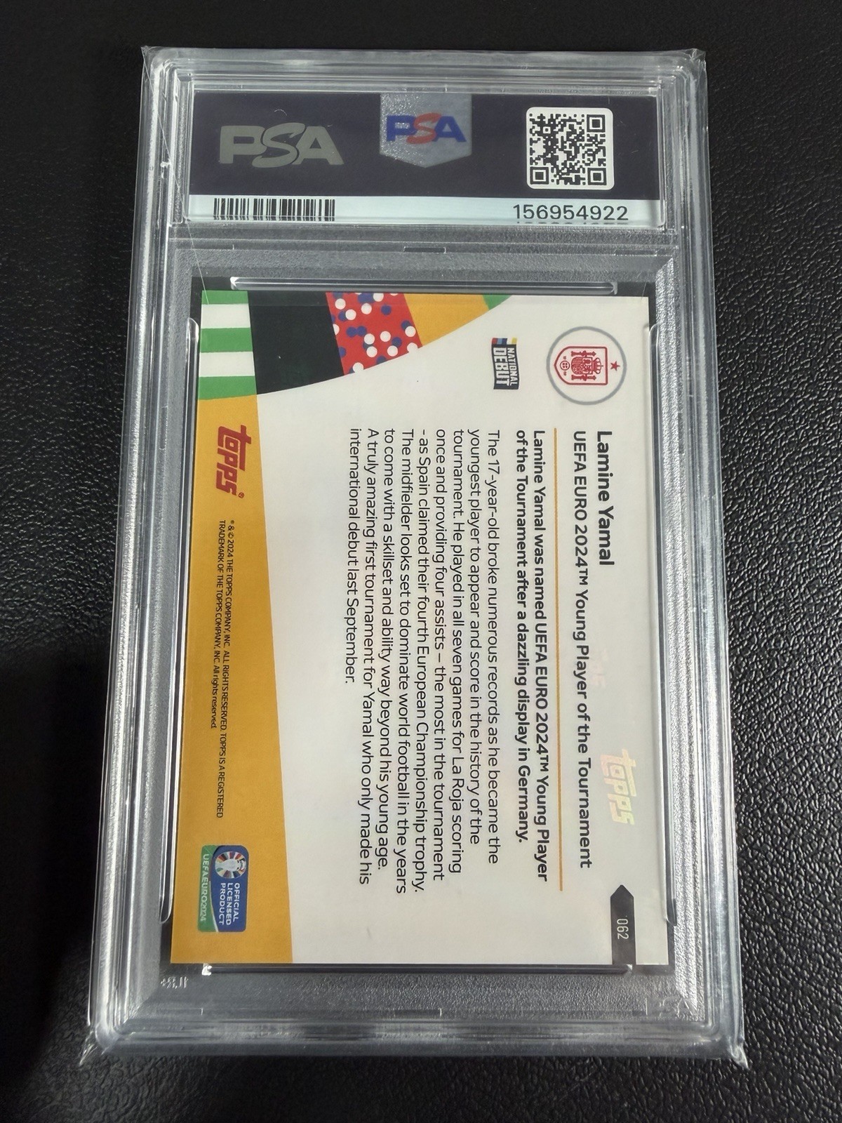 Topps Lamine Yamal 5-Card Graded Lot Now Euro/UCL Finest UCC Rookie 24-25 view 9