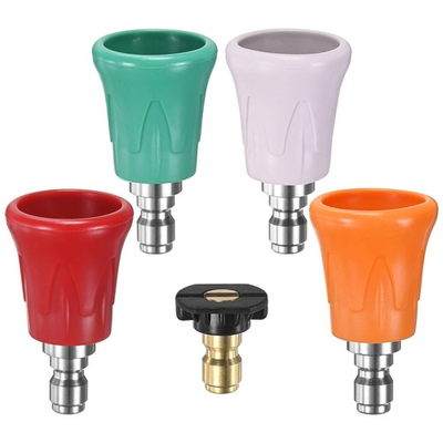 #ad 5 Pack Pressure Washer Nozzle Guard Soap Washer Nozzle Tips Orifice 3 $30.19