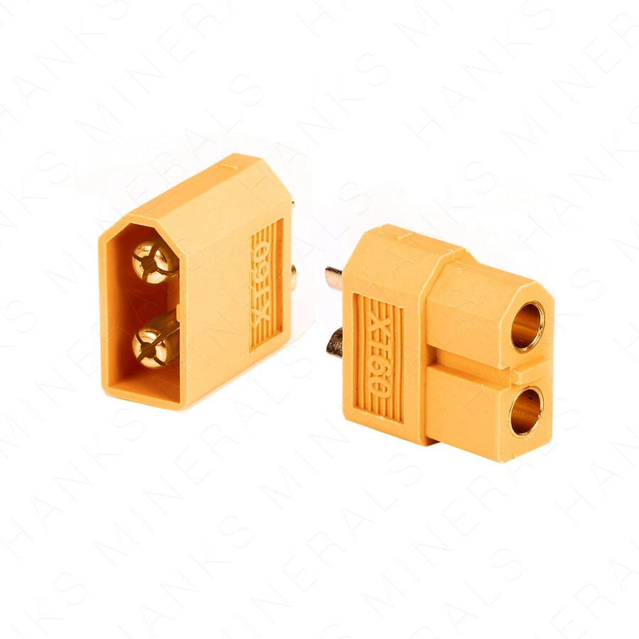 10 Pairs XT60 Bullet Connectors Gold Plated RC Lipo DIY Plug Power Battery XT-60 - Image 2 of 3