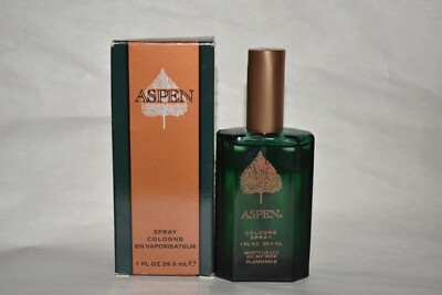 NIB Coty ASPEN spray cologne 1 oz