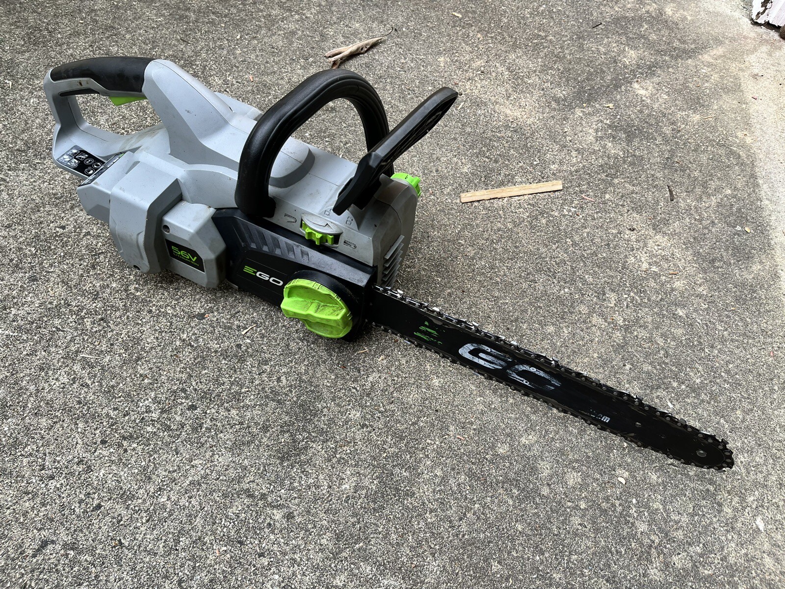 Ego CS1800 56V Cordless Chainsaw With 18" Inch Solid Carbide Chain Saw