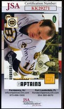 Wayne Cashman JSA Coa Hand Signed 2004 Parkhurst Autograph