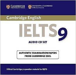 Cambridge IELTS 9 Audio 2 CDs Set by Cambridge ESOL (English) FAST SHIP ...
