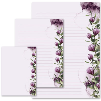 Motiv-Briefpapier KROKUSSE, Frühling