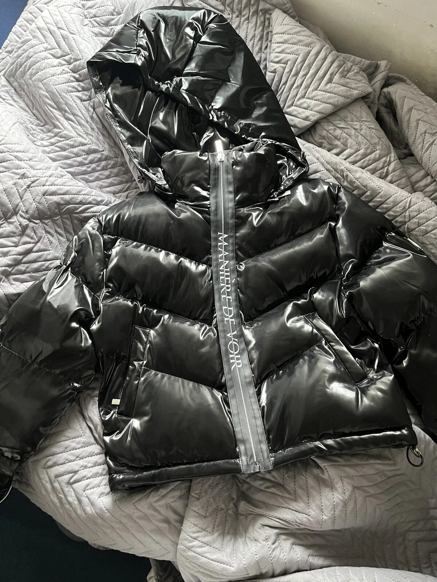 maniere de voir Puffer Jacket Shiny women s eBay