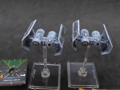 2x TIE Bombers für X-Wing Miniaturen Spiel - 2. Edition