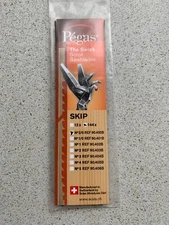 Pegas Skip Tooth Scroll Saw Blades Size 2/0, TPI 28 (1 gross)