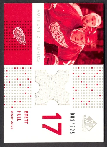 2002-03 SP Game Used Piece of History #PH-BH Brett Hull Jersey 002/225