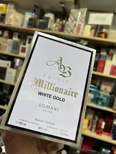 Lomani AB Spirit Millionaire White Gold 3.3 EDP Spray 