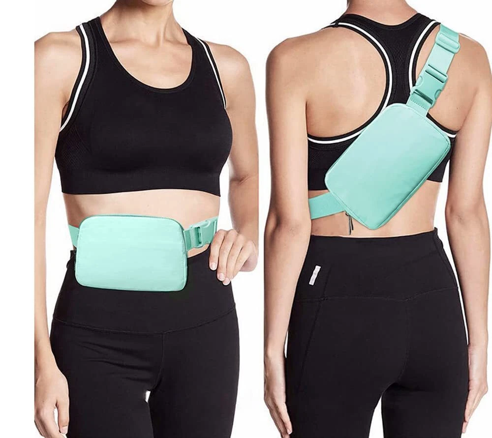 Fanny Belt Bag Waist Pack Crossbody Bags Bum Bag for Running Hiking Travel Wo...