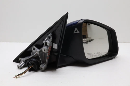 12-18 BMW OEM F30 F31 340 330  LEFT DRIVER SIDE  REAR VIEW MIRROR BLUE LANE