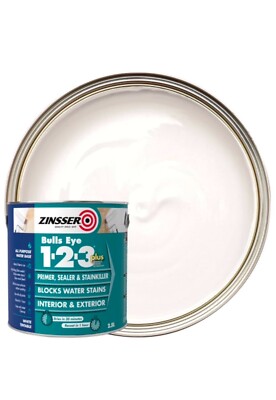 Zinsser Bulls Eye 123 Primer Plus - 2,5L