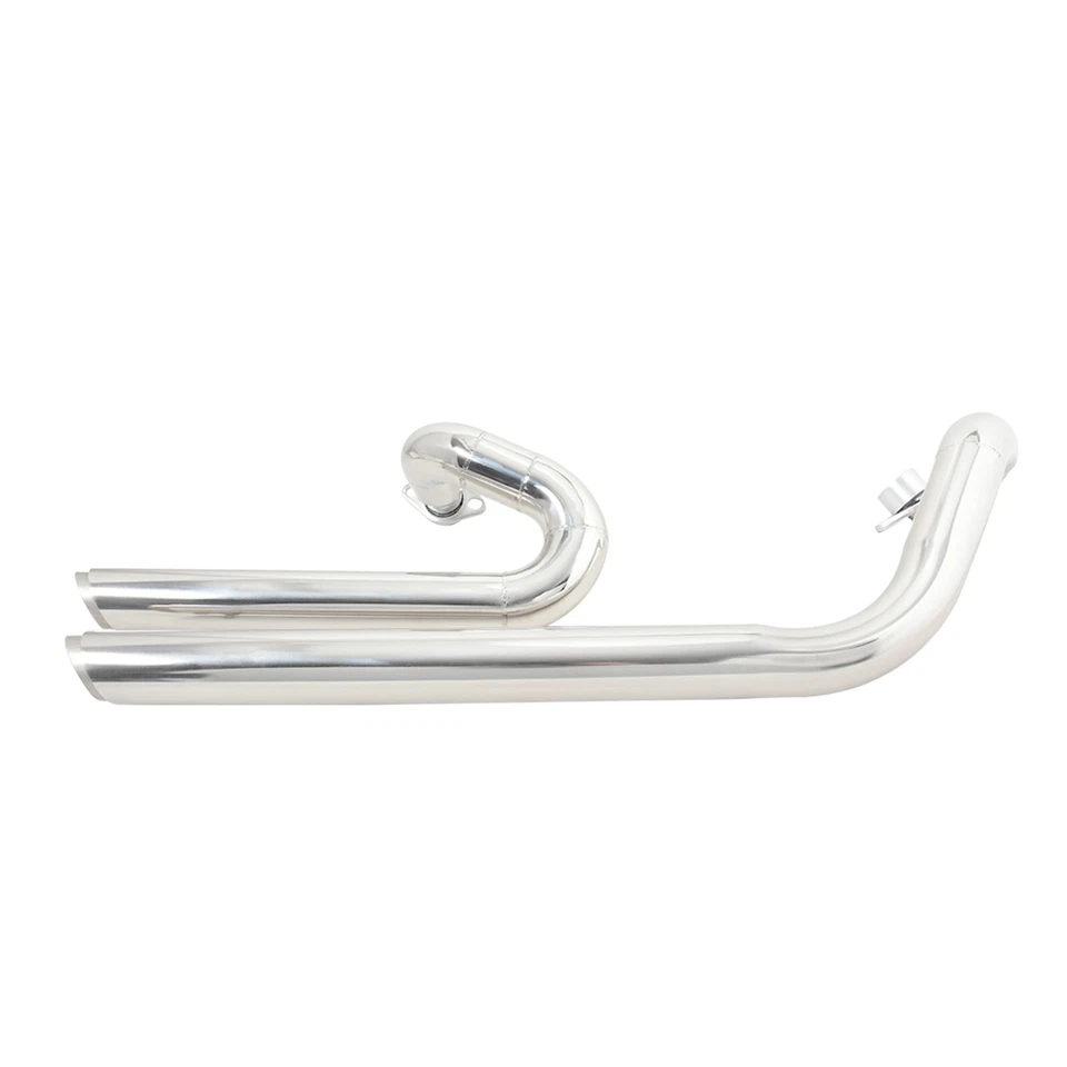 Chrome Shortshots Staggered Exhaust Pipes for Yamaha V Star 650 XVS400 Dragstar Foto 2 de 4