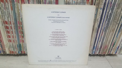 George Michael – A Different Corner 1986 Korea Single LP Rare Print Picture - Picture 3 of 6