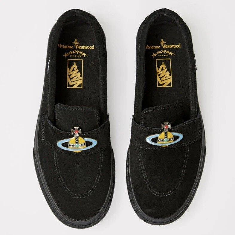 Vivienne Westwood Anglomania X Vans Metal Orb Style #53 Slip On Sneakers (11)