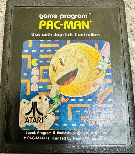 VINTAGE/TESTED-Lot 10 '80s Atari Games~game program-PacMan Space War Asteroids + - Picture 14 of 24
