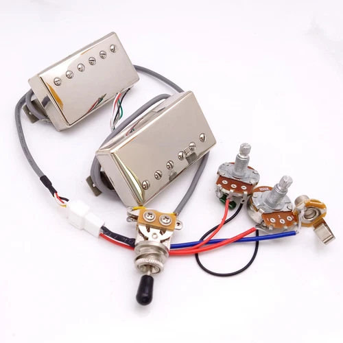 Guitar Pickups 498R 498T Humbucker Alnico V Pickup Set 4C for Gibson Guitar
