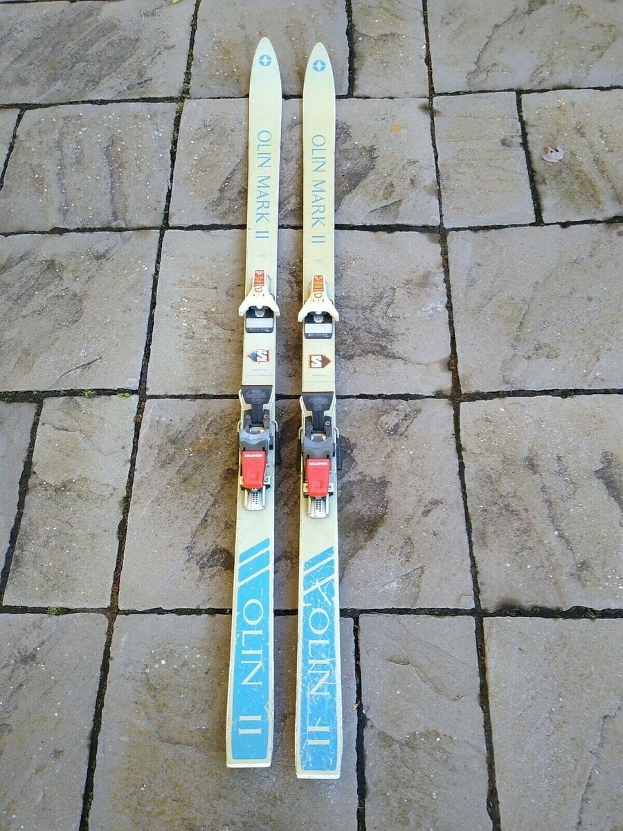 Vintage Retro Olin Mark II Downhill 'Demo' Skis 170cm For Display