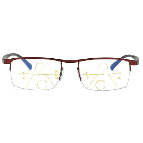 Smart-Zoom-Lesebrille progressive Multi-Fokus-Computer Anti Blue Ray - Bild 9 von 15