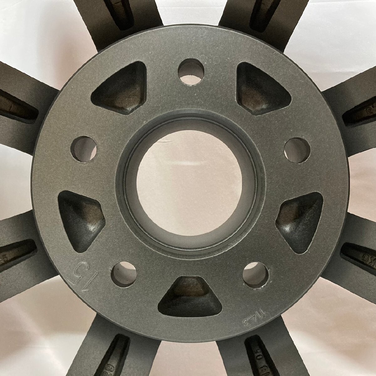 RS WATANABE WHEELS F8 GUNMETAL BLACK 18x10.5J ET +15 5H114.3 4 PCS IN