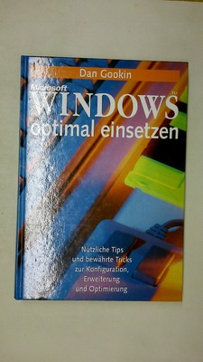 119097 Dan Gookin MICROSOFT WINDOWS OPTIMAL EINSETZEN HC