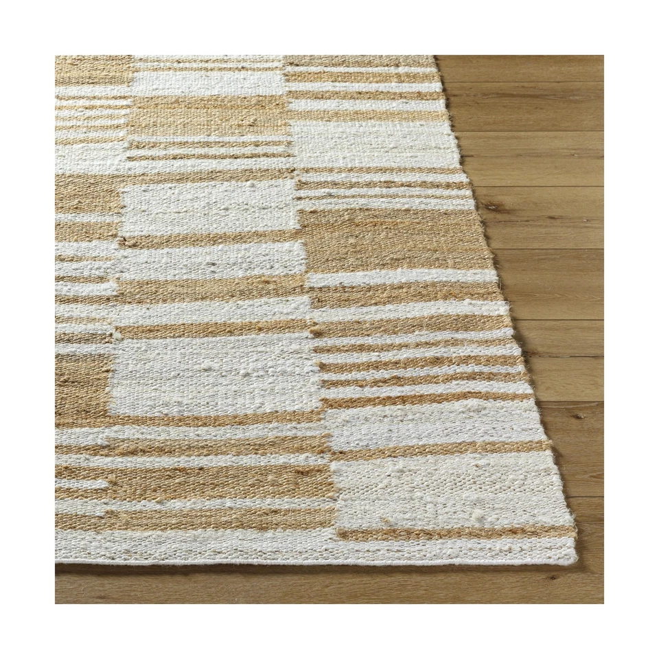 Alfombra de área de granja Surya x Becki Owens Kamey, 5' x 7'6", natural/abstracta Foto 2 de 4