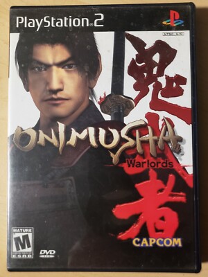 Onimusha Warlords Sony PlayStation 2 Black Label Complete With Case & Manual PS2
