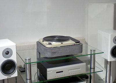 Thorens TD 124 new GFRC Plinth 