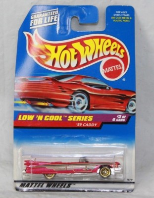 HOT WHEELS #699 LOW 'N COOL SERIES #3 '59 CADDY (G111143-4 U-2) #4