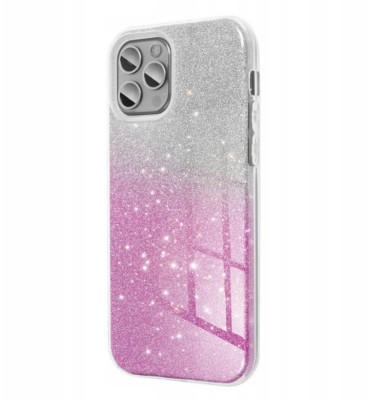 FÜR APPLE IPHONE 16 PRO MAX - SHINE CASE OMBRE Silikonhülle Tasche Handy ROSA