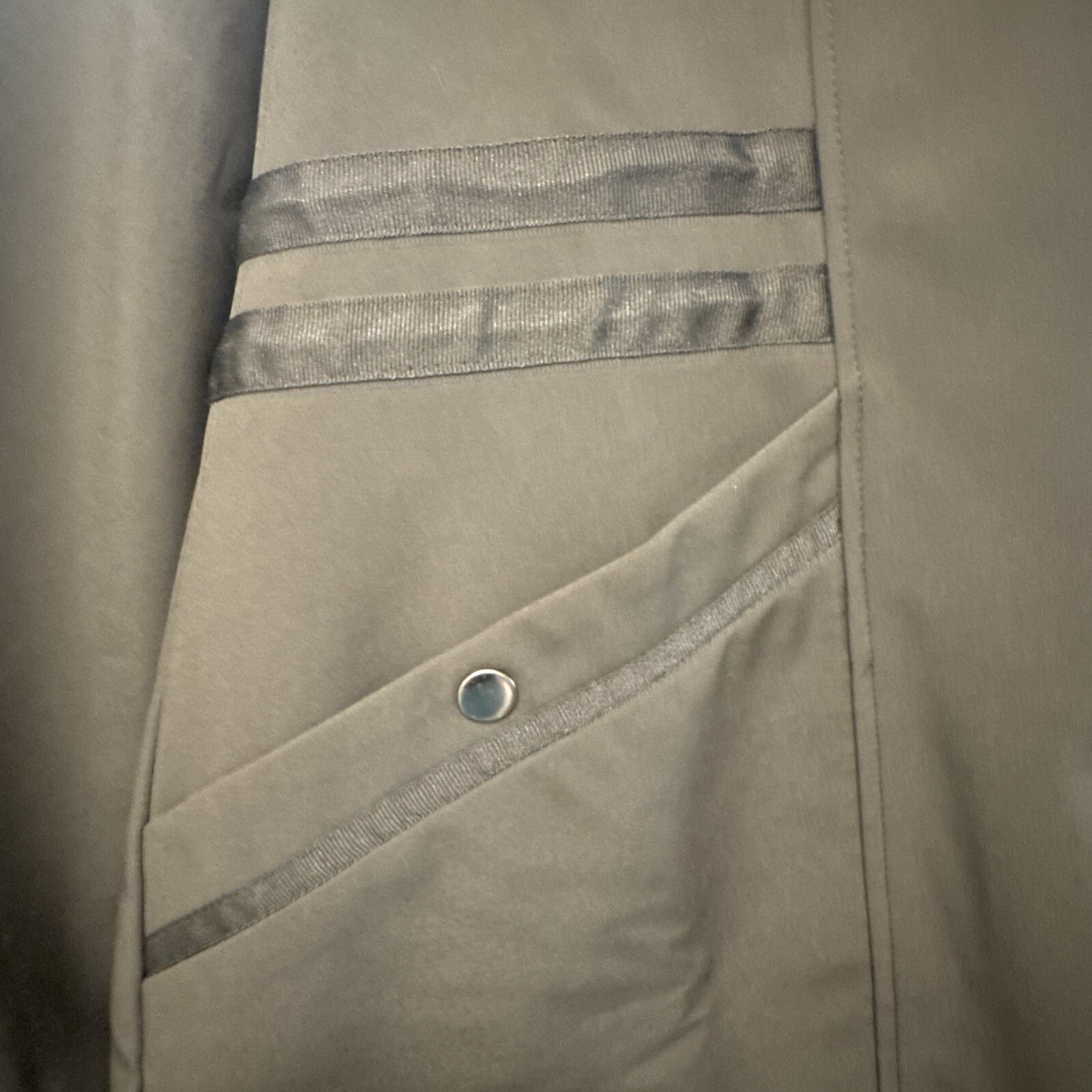 Below Zero By Rothschild Olive Softshell Zip Up J… - image 3