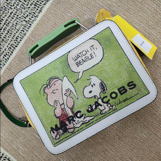 MARC JACOBS x Peanuts Snoopy collaboration Shoulder Box Bag