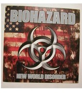 2 Biohazard Plat Bio Hazard Affiche Neuf Monde Disorder