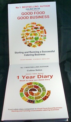 Food Safety Management Pack 2 book set,1 Year Diary,Week to view Paperbacks