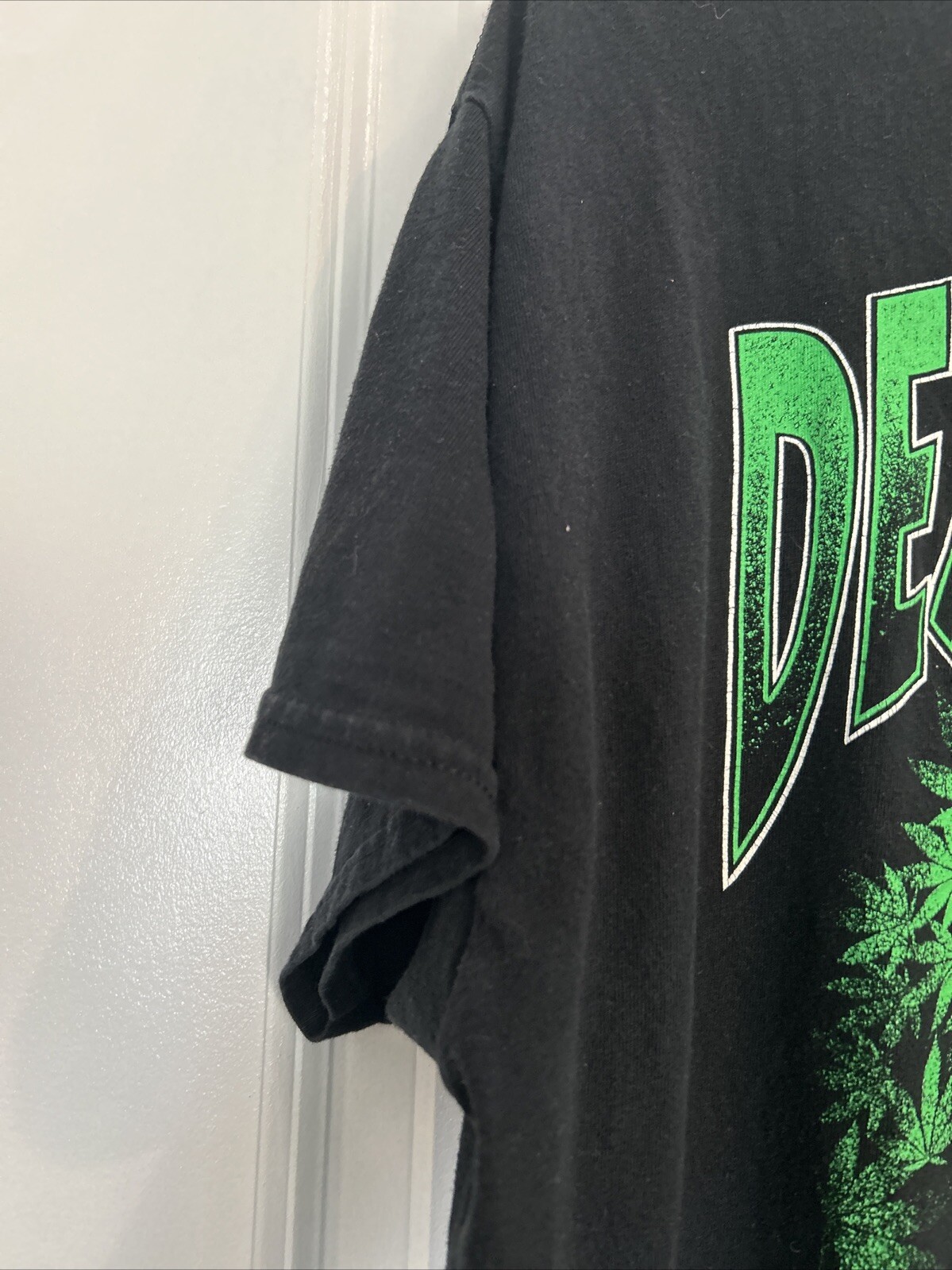 FILA T shirt maglietta Medium Death Row Records teschio erba ~ grande