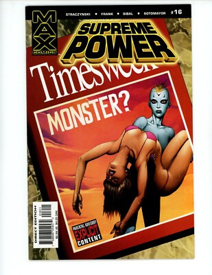 Supreme Power #16 2005 VF J. Michael Gary Frank Marvel Amphibian Comic Book