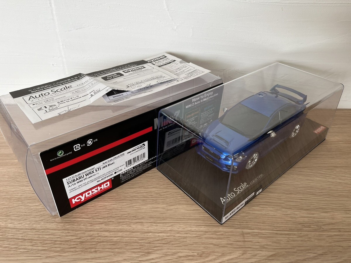 OLD VERY Rare Kyosho MINI-Z Racer Body SUBARU WRX STI WR Blue For
