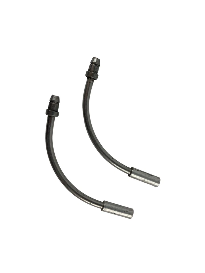 Führungsrohr V-Brake V-Bremse Vintage Kabelführung 2 Stück Silber - Bild 3 von 4