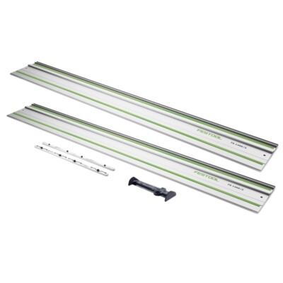 Festool FS 1400/2 Führungsschiene 1400 mm + FS/2-AW Abweiser + FSV/2 Verbinder