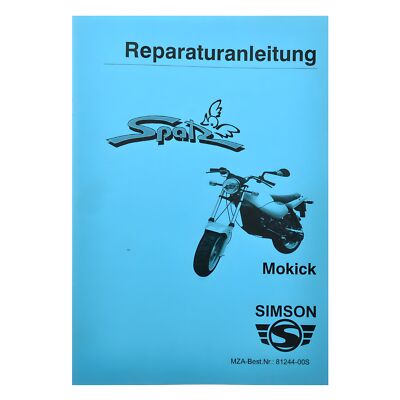 Simson Reparaturanleitung Modell Spatz MSA-50 - Ausg. 2000